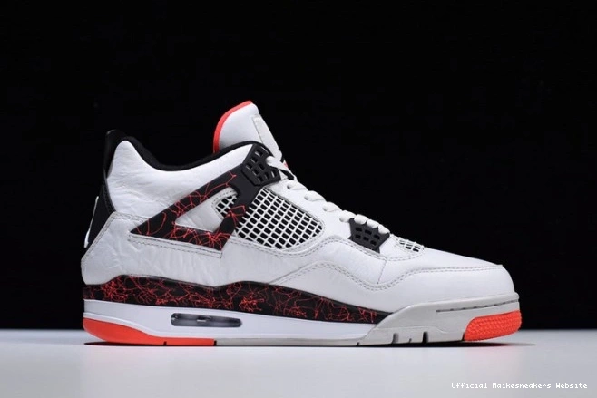 Official Maikesneakers Air 308497-116 4 Retro Jordan Lava Hot 0808